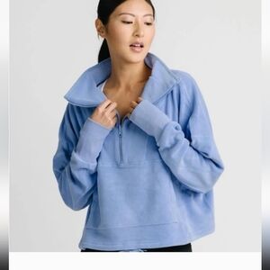 Zyia Grapemist Fleece Beacon Cinch Jacket